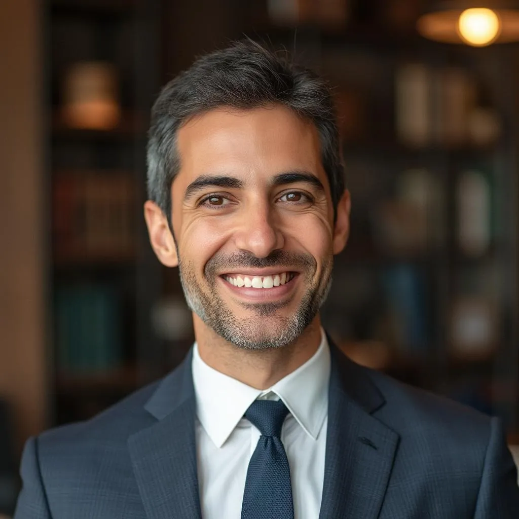 Retrato de Alejandro Gómez, Director General